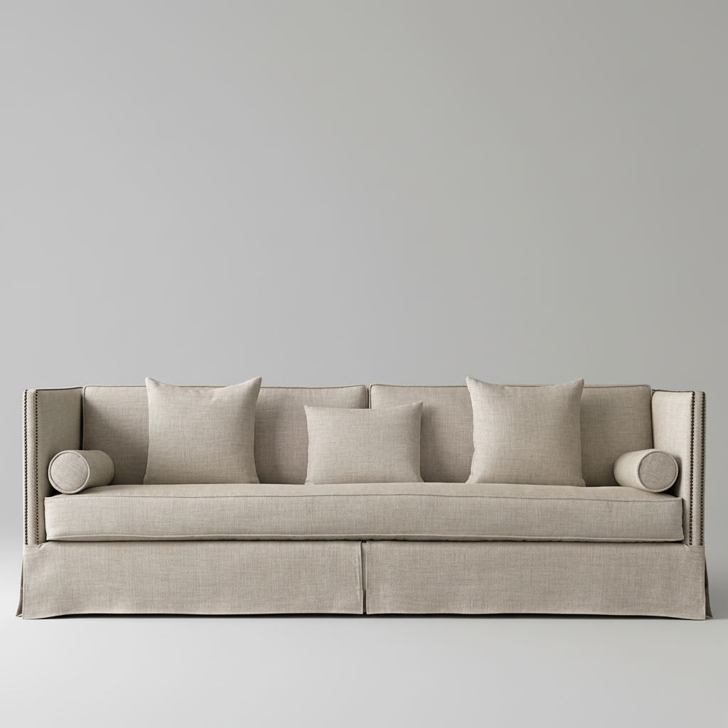 Ashford Sofa — Tailored Modern Seating, made to order by Wooden Empiro
