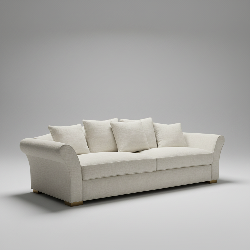 Meridian Sofa — Contemporary Lounge, made to order by Wooden Empiro