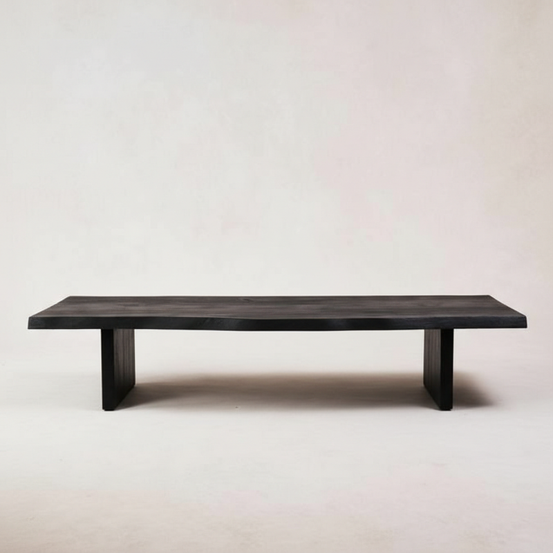 Obsidian Slab Table