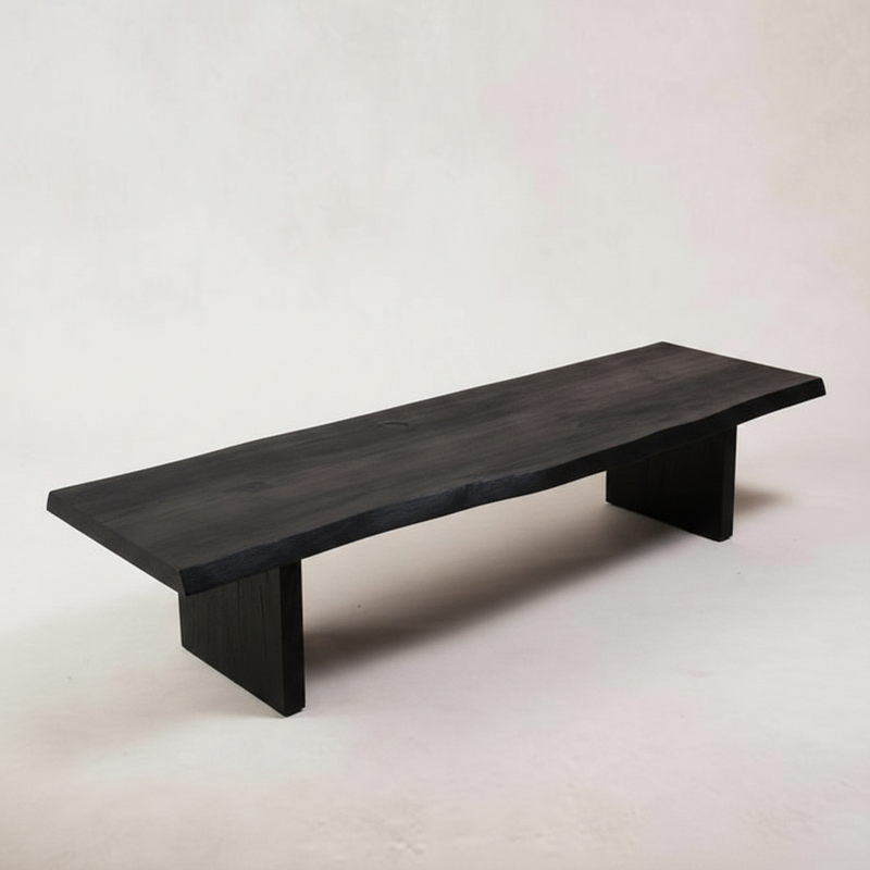 Obsidian Slab Table