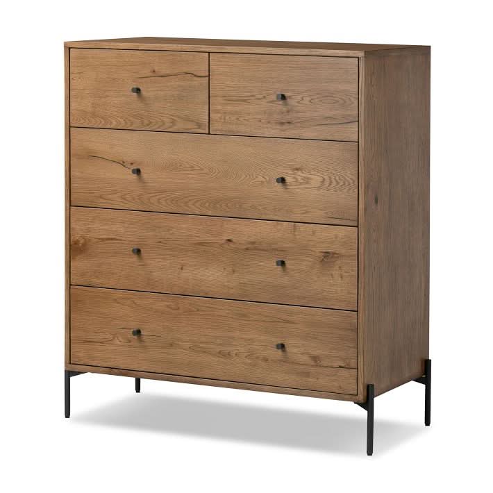Earty 5-Drawer Dresser - Wooden Empiro