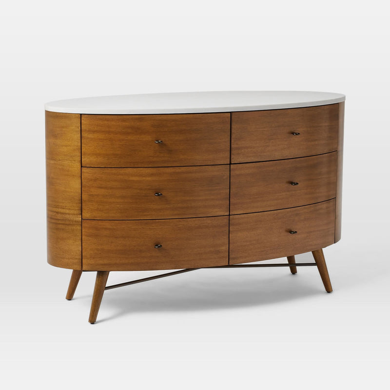 Perrytale 6-Drawer Dresser - Wooden Empiro