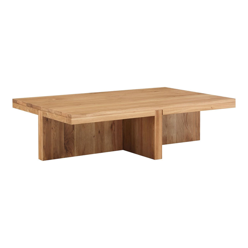 Xenner Base Rectangle Coffee Table - Wooden Empiro