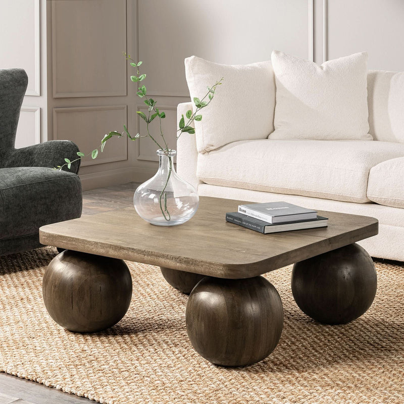 Juiki Square Coffee Table - Wooden Empiro