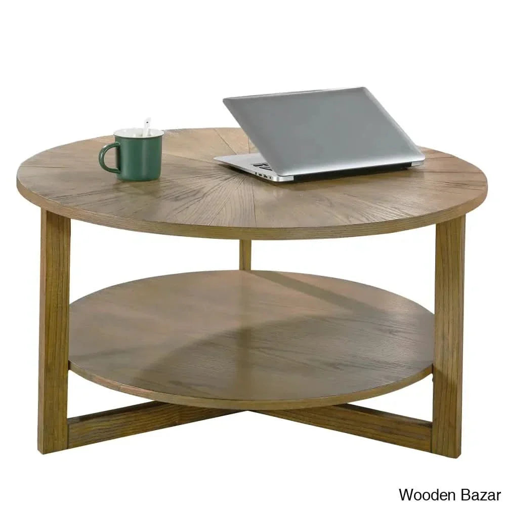 Khodie Latest Coffee And Center Table - Wooden Empiro Ash Brown