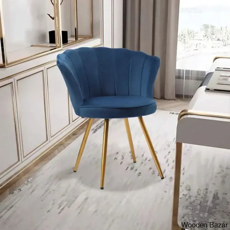 Kierstan 24'' Wide Tufted Velvet Side Chair