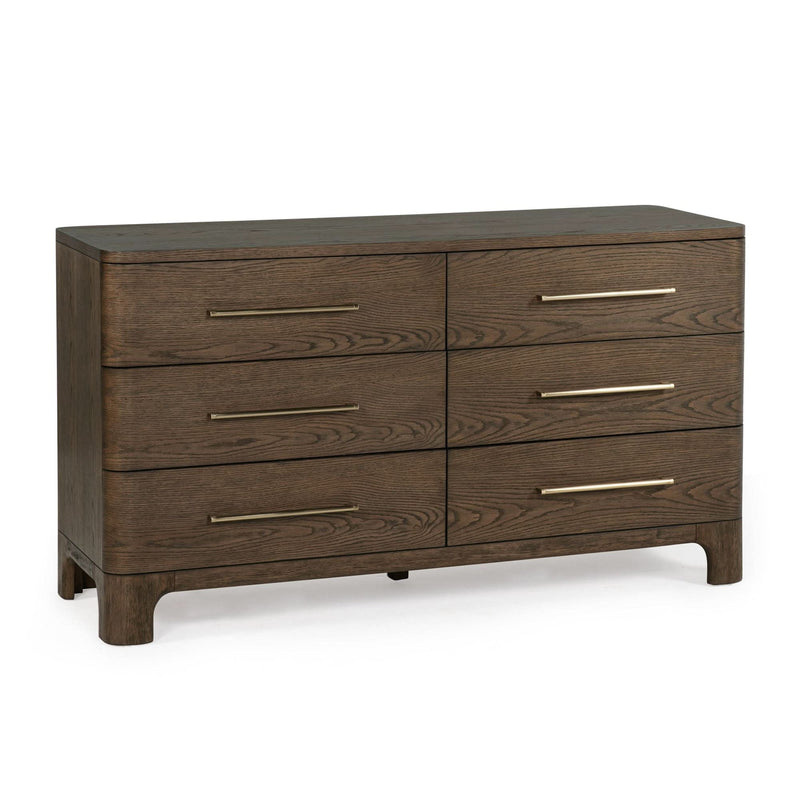 Livingon 6-Drawer Dresser - Wooden Empiro