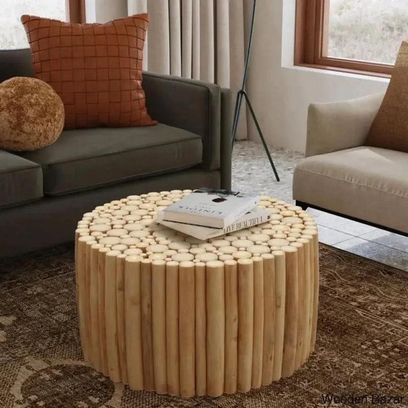 Loflin Solid Wood Coffee Table and center table