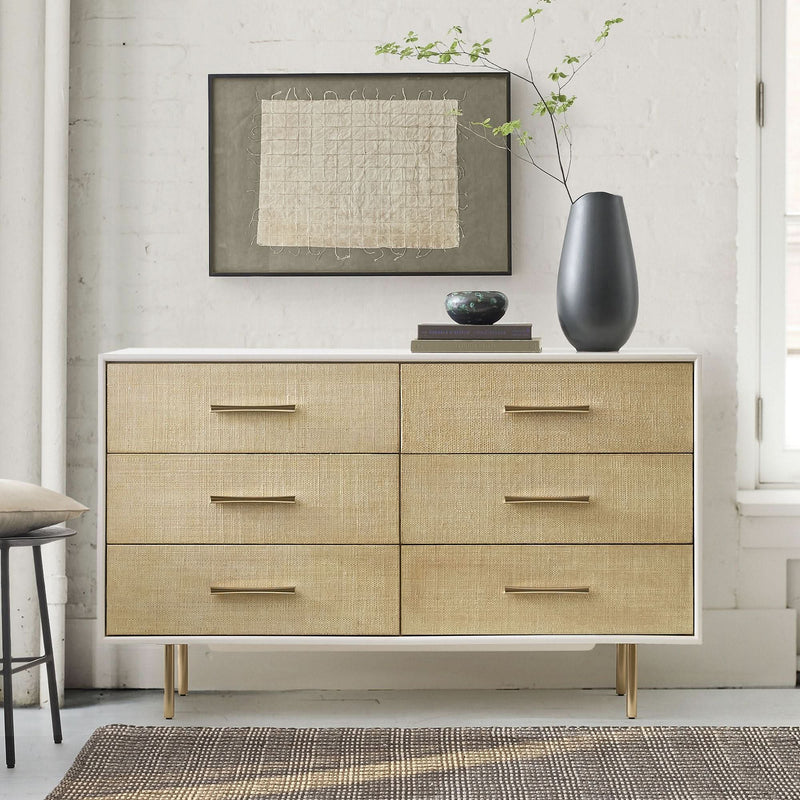 Peffter 6-Drawer Dresser - Wooden Empiro