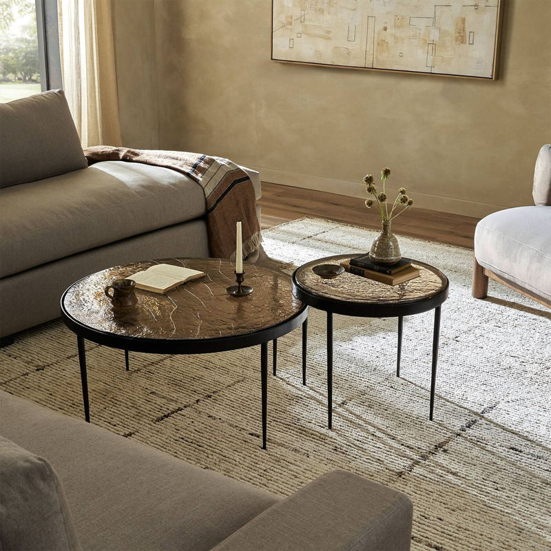 Krunaker Nesting Coffee Table - Wooden Empiro