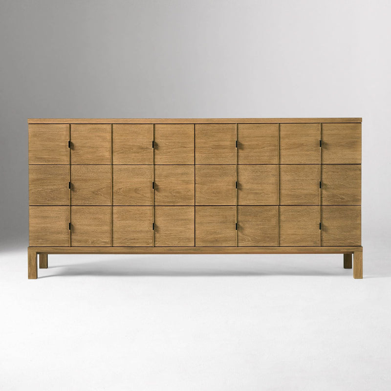 Hakker 6-Drawer Dresser - Wooden Empiro