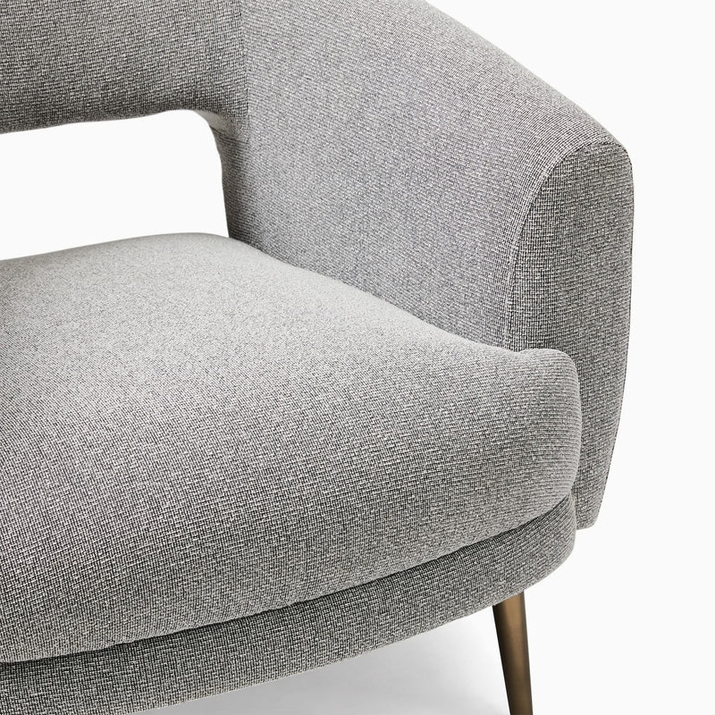 Carryon Modern Barrel Accent Chairs Set of 2