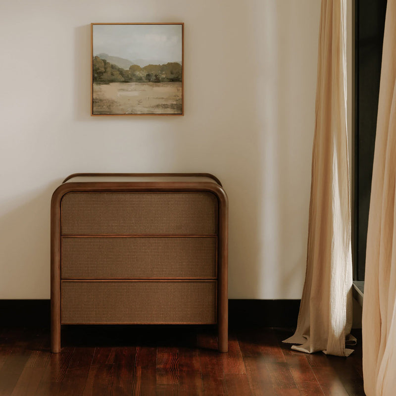 Carbox Mat 3-Drawer Dresser - Wooden Empiro