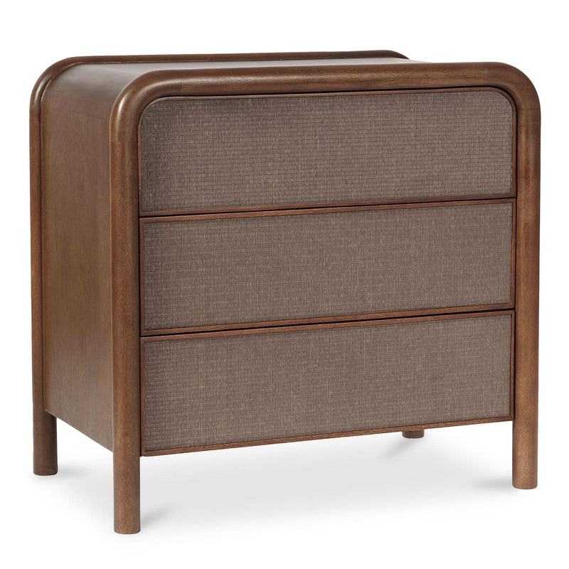 Carbox Mat 3-Drawer Dresser - Wooden Empiro