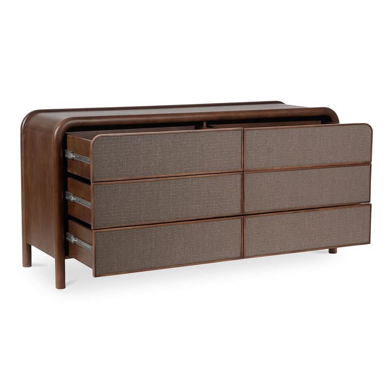 Zaniter Mat 6-Drawer Dresser - Wooden Empiro