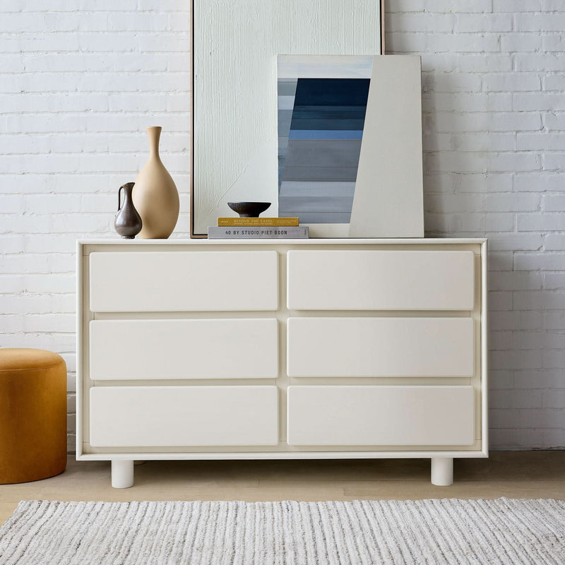 Inored 6-Drawer Dresser - Wooden Empiro