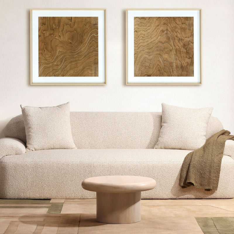 Viker Round Coffee Table - Wooden Empiro