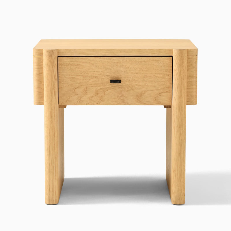 Ramikar Modern Bedside Table in Natural Color - Wooden Empiro