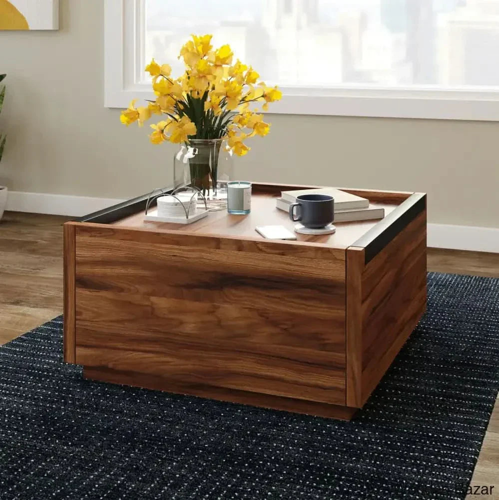 Patton Coffee Table And Center Table - Wooden Empiro Blaze Acacia