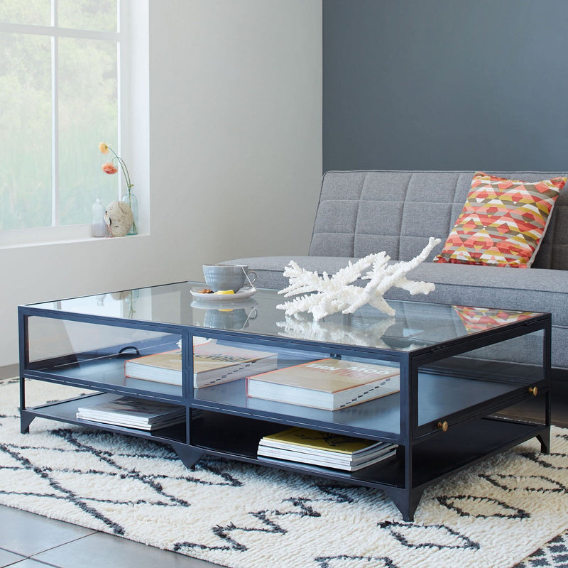 Canny Rectangle Coffee Table - Wooden Empiro