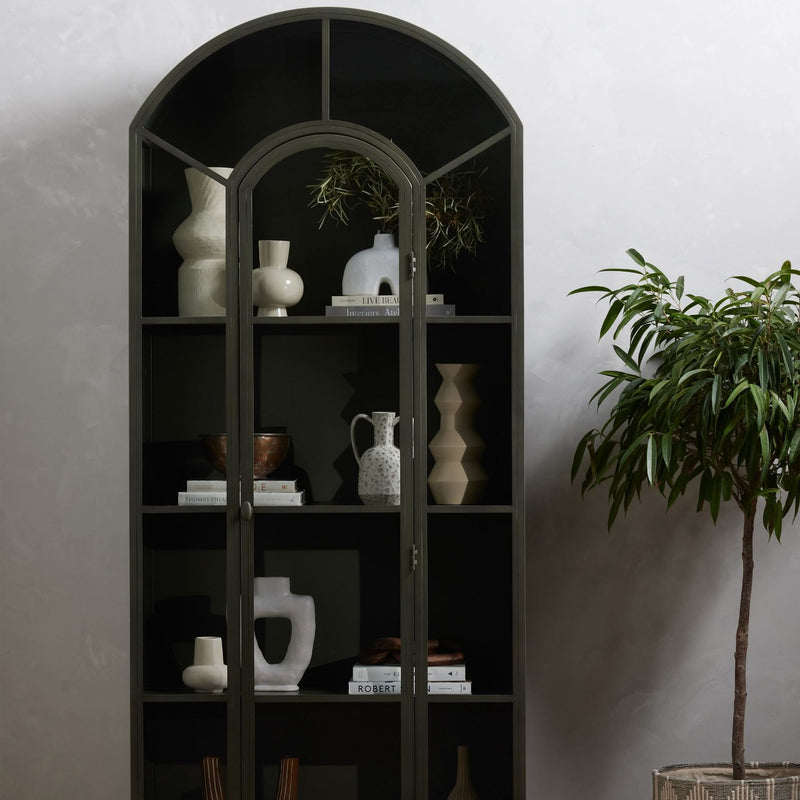 Kioon Tall Cabinet - Wooden Empiro