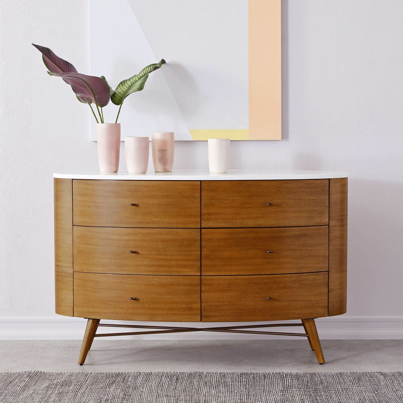 Perrytale 6-Drawer Dresser - Wooden Empiro