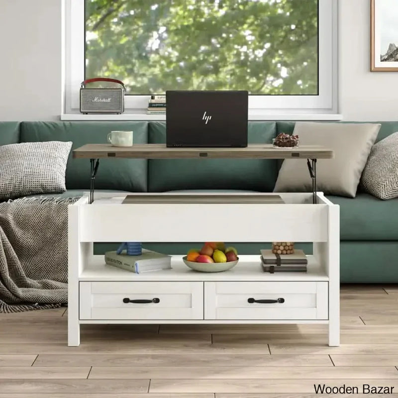 Phelgeny Lift Top Coffee and center Table with Storage,4-in-1 Design Coffee Table for Living Room