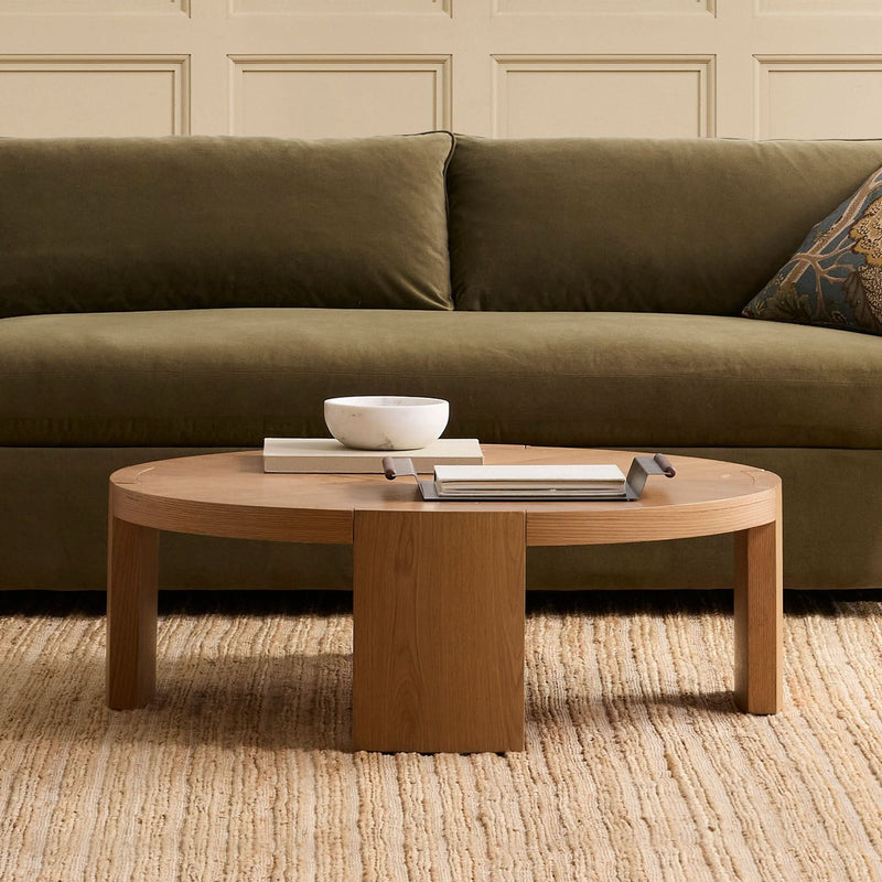 Jaller Pierce & Ward Inlay Wood Coffee Table - Wooden Empiro