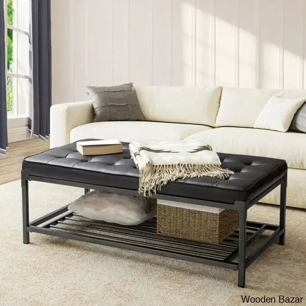 Reinhardto Coffee And Center Table Brown