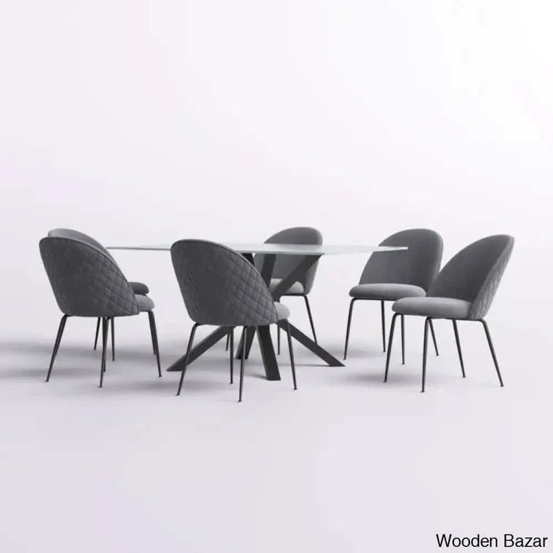 Rommany Pedestal Dining Table Set For Luxe living
