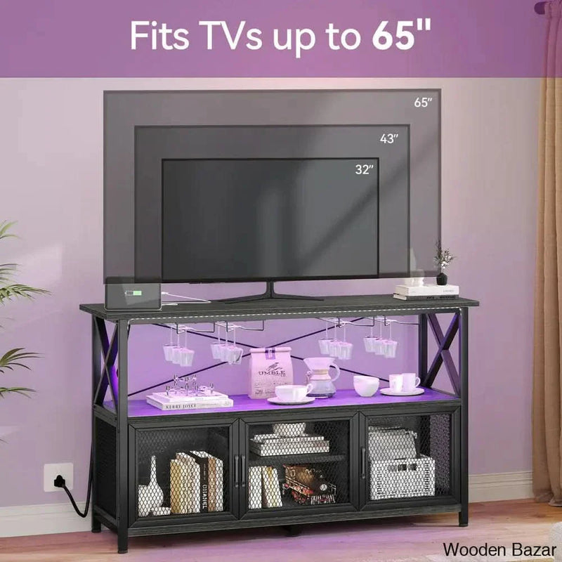 Ronald 55.1'' Bar Cabinet Latest Design