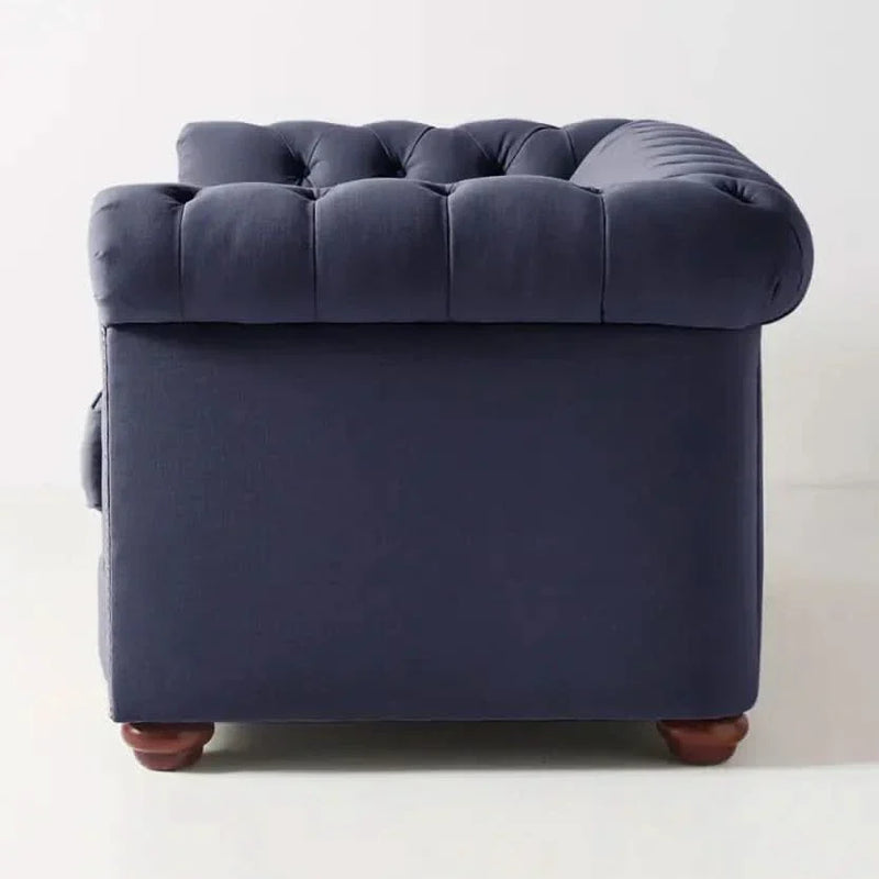 Royal Mid Night Sofa / Couch in Infused color - Wooden Empiro