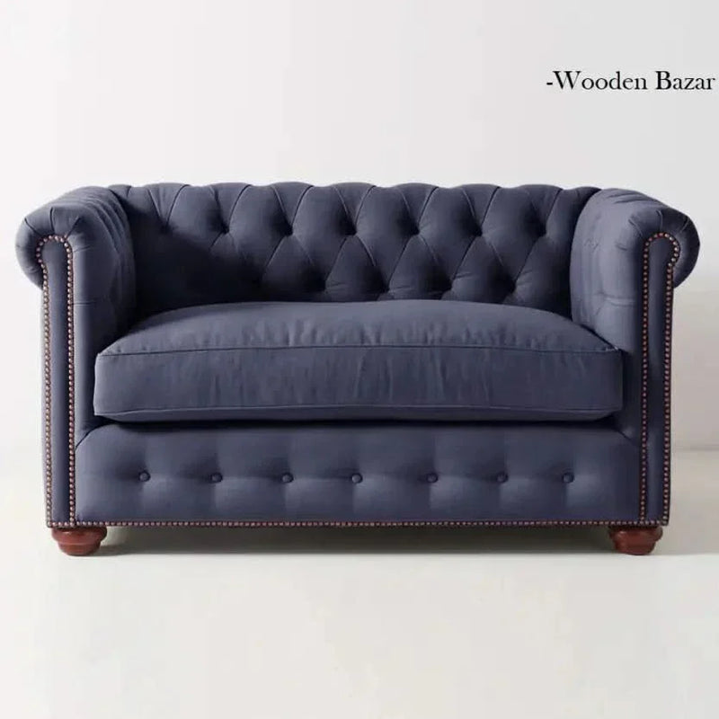 Royal Mid Night Sofa / Couch in Infused color - Wooden Empiro