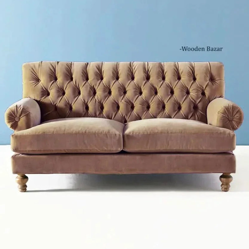 Sand Dune Elegance: Embrace Luxury with the Off Sand Velvet Sofa/Couch