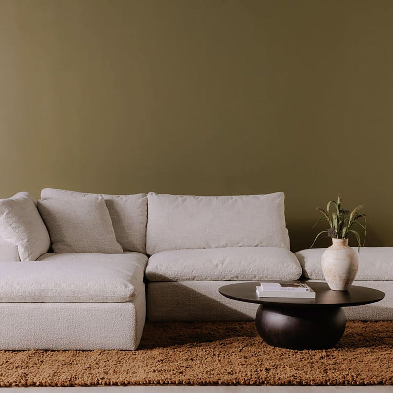 Spherical Base Coffee Table - Wooden Empiro
