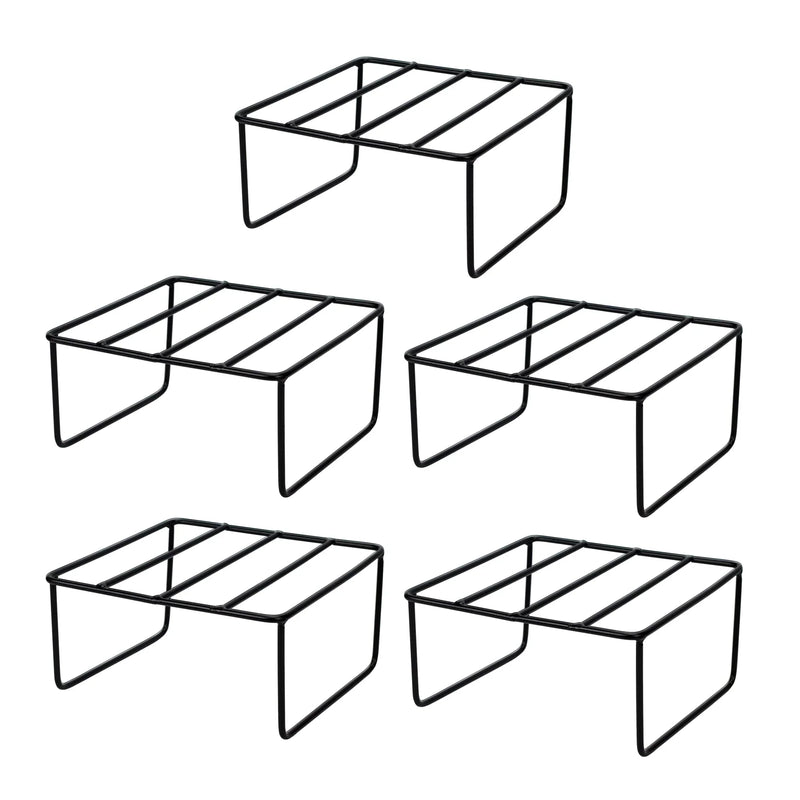 Wooden Empiro Durable Easy Pot Stand Square | Garden Accessories | Planter Stand for Balcony - 1174 Metal Stand Wooden Empiro Set of 5