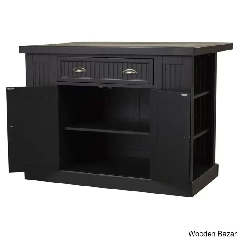 Swanscombe Kitchen Island with Granite Top Kitchen trolley cart cabinet kitchen island with storage