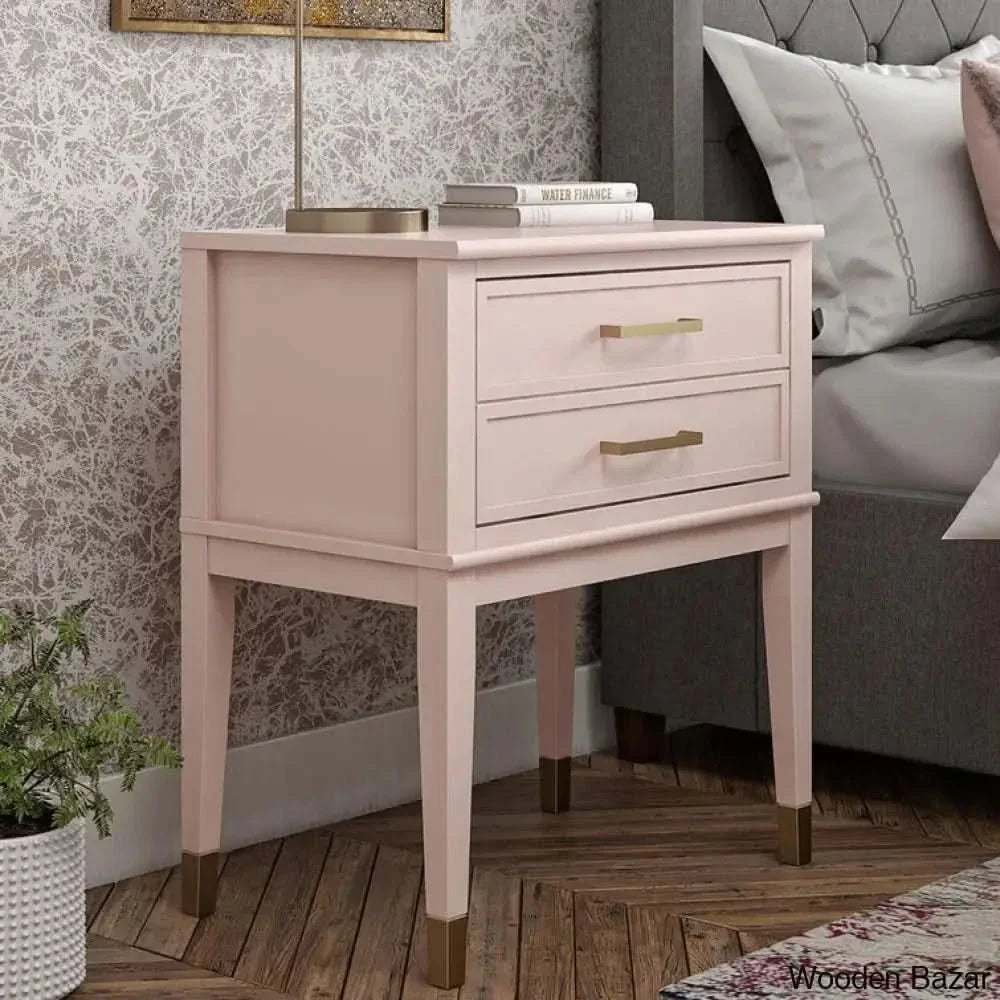 Bedside Table - Wooden Empiro
