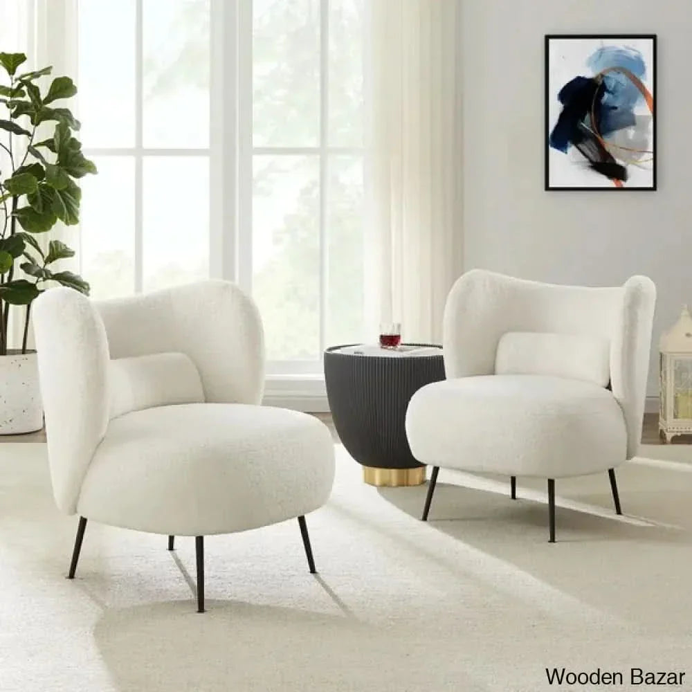 Velvet Arm Chair-10