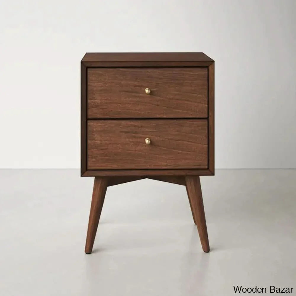 Bedside Table - Wooden Empiro