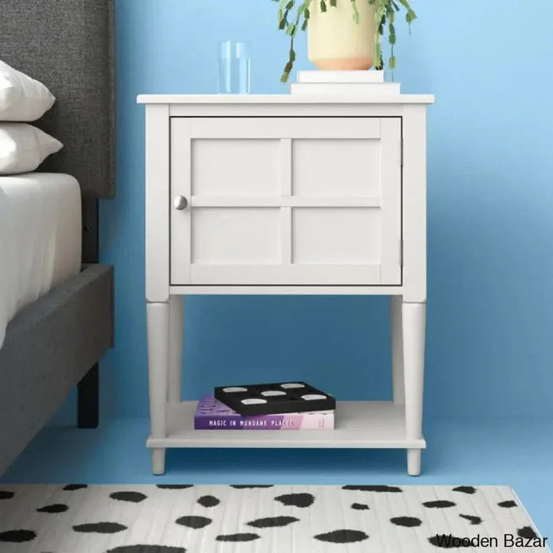 Wooden Empiro Agosta 28.3'' Tall End Table