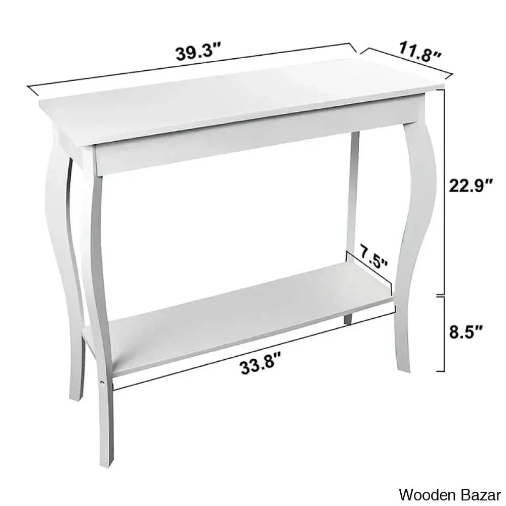 Wooden Empiro Altraud 39'' Console Table