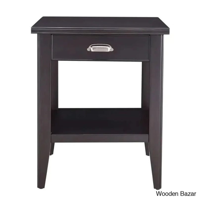 Wooden Empiro Leeland-James 24'' Tall End Table Set