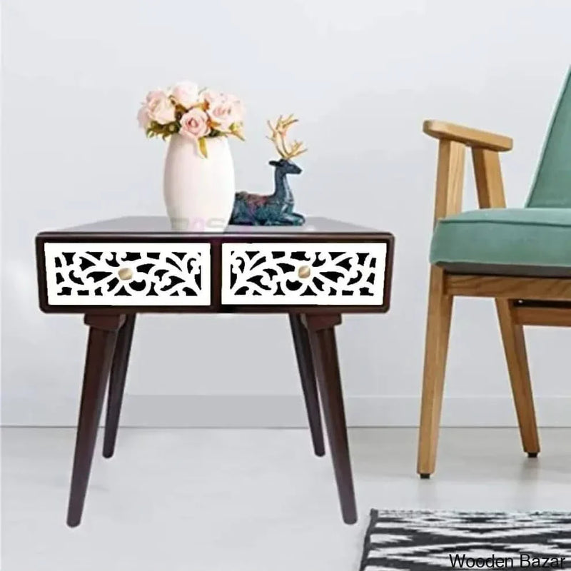 Wooden Empiro Nightstand Home Living Room Storage Cabinet Drawer Type Storage Cabinet Multi-Layer Storage Cabinet Bedroom Bedside Table Bedside Table