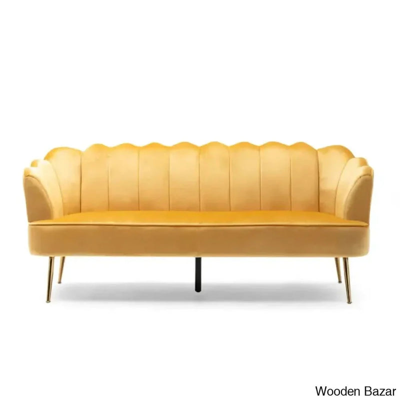 Wooden Bucket Small 3 Seater sofa - Wooden bazar
