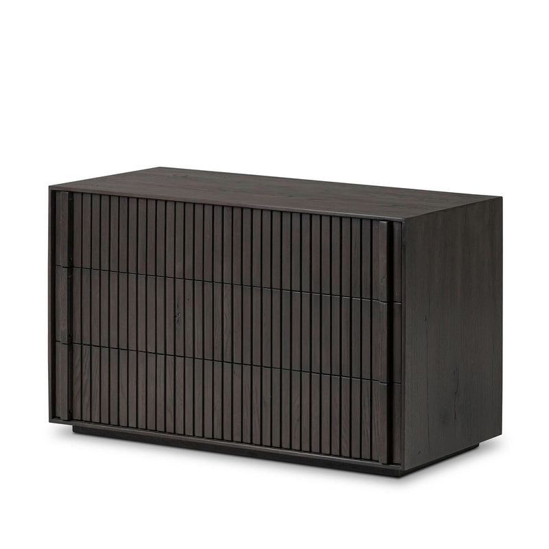 Aizek Black Chest of Cabinet - Wooden Empiro