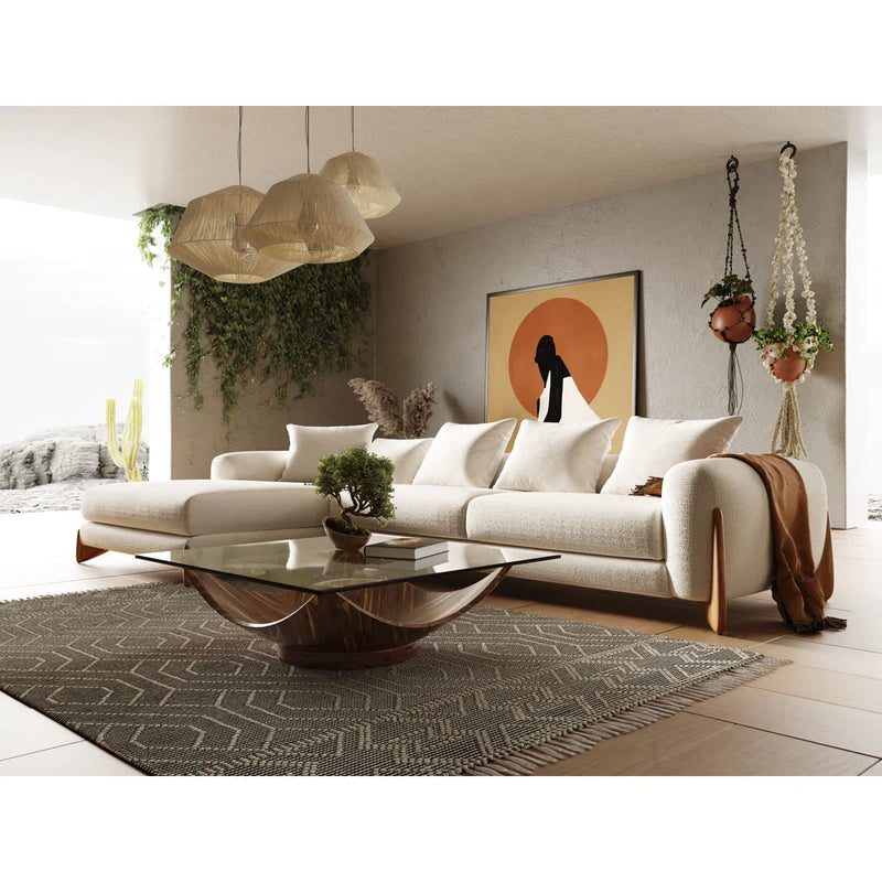 Luvina Modern Luxury Boucle Sectional Sofa