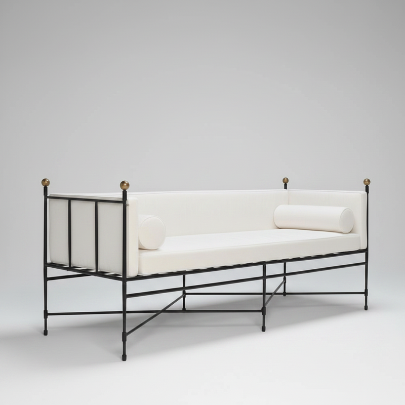 Crossbar sofa