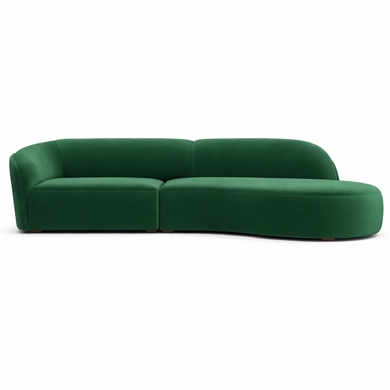Arma Luxury Curvy Sectional Sofa Set