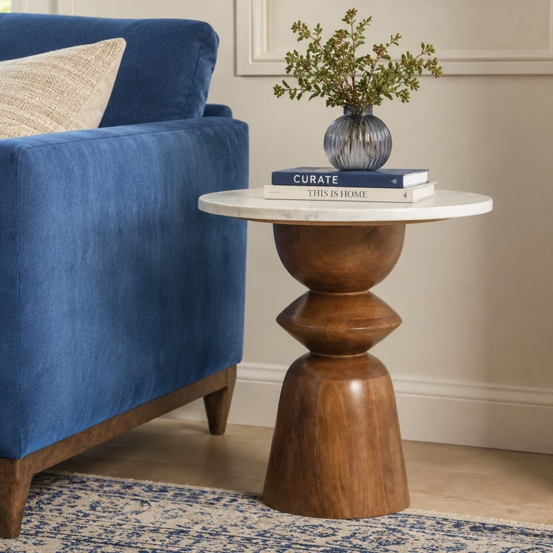 Saaya Wooden Side Table